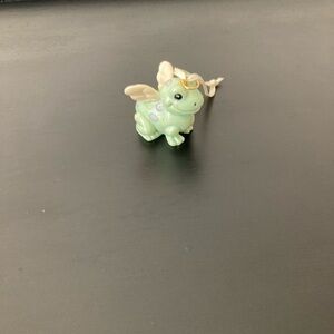 1994 Vintage Ganz Wings on Things Frog Angel Ornament